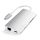 Satechi Aluminium Adapter V2 (USB-C, 3xUSB-A, 4K HDMI, mSD) (silver) - 1144468 - zdjęcie 2